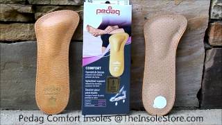 Pedag Comfort Leather Insoles Review TheInsoleStorecom [upl. by Ynohtona611]