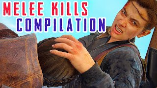 The Last Of Us 2  Abby Rare Moves amp Finishers  Epic Barehand Combat [upl. by Emmeram]