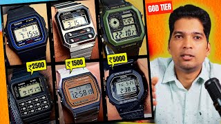 Indias Top 7 Best Casio Digital Watches of the Year GOD TIER [upl. by Dougal404]