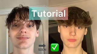 EASIEST Tutorial from Straight to Fluffy  Messy Hair🔥 [upl. by Adniral949]