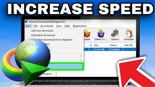 How To Increase IDM Download Speed 2024 [upl. by Adok]