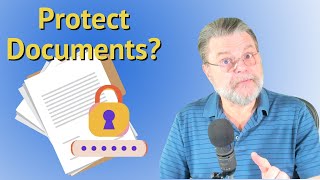 How Can I Password Protect My Documents [upl. by Nylorac]