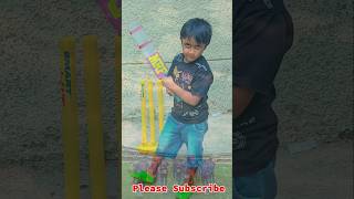 Cute baby cricket 🏏 shortvideos shortsyoutube [upl. by Ahsemad]