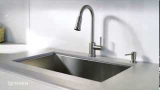 Indi™ Pulldown Kitchen Faucet with Reflex®  Moen Features Spotlight [upl. by Enoek]