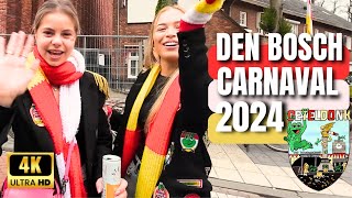 Den Bosch CARNAVAL OETELDONK 2024 WALKING TOUR [upl. by Ahsitniuq]