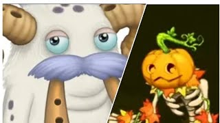 Como fazer o Punkeleto e o G Joob  My Singing Monsters Halloween Update [upl. by Eeruhs]