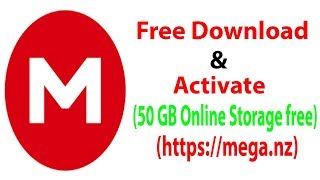 How to get 50 GB free online Cloud Storage By Mega Free [upl. by Alethea]