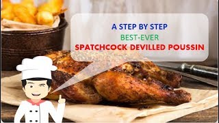 Best Ever SPATCHCOCKED DEVILLED POUSSIN [upl. by Salisbarry42]