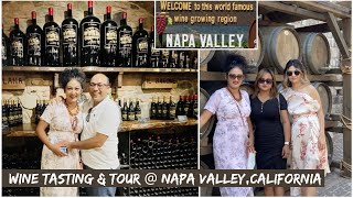 Wine tasting amp winery tour Castello Di Amarosa Napa Valley California NeenaMapao 47 [upl. by Vivica]