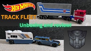 Unboxing the TWO most HYPED Track Fleet models 🤩  Hot Wheels India [upl. by Jammie]