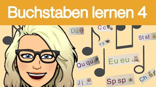 Anlauttabelle  Rap übenTeil 4  Lesen und schreiben lernen  Grundschule  Lernen mit Leo [upl. by Eelanej593]