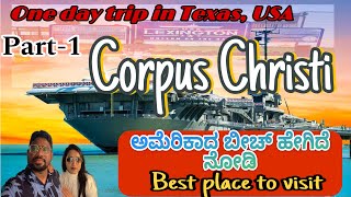 Corpus Christi Check this before going to Corpus Christi  one day visit to Texas beach beach tour [upl. by Buonomo]