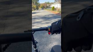 E bike test ride 🚲💨 ebike youtubeshorts electricbike [upl. by Dranoc8]