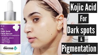 Derma co 2 Kojic acid serum Review  Best Serum for Dark Spots and Pigmentation [upl. by Ardie]