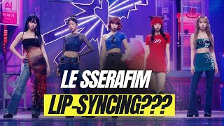 HYBEs Internal Report LE SSERAFIM Was Actually LipSyncing During Performances [upl. by Blaine]