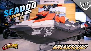 Walkaround  2024 SeaDoo Spark® Trixx™ 1UP iBR [upl. by Harpole]