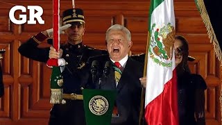 Los últimos viva de AMLO en el Grito [upl. by Retsek]