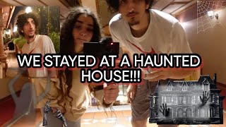 WE STAYED AT A HAUNTED HOUSE FOR 5 NIGHTS [upl. by Anaiek]