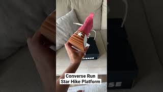 Converse Run Star Hike Platform [upl. by Akemehs]