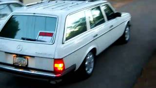 1985 MercedesBenz 300TD Station Wagon with 184309 Miles004AVI [upl. by Attennek]