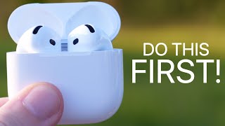 AirPods 4  First 16 Things To Do [upl. by Anelac16]