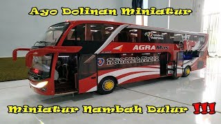 Review Miniatur Bus Double Decker Agra Mas Jetbus2 buatan Mas Bagaz NFU Solo [upl. by Onoitna]