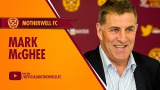 Mark McGhee unveiled as Motherwell manager [upl. by Eversole]