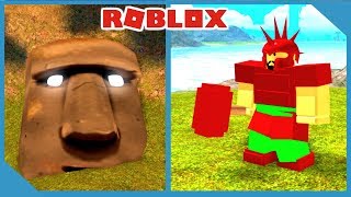 DEFEATING THE OLD GOD  FULL ADURITE ARMOR  ROBLOX BOOGA BOOGA [upl. by Venditti]