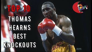 Thomas Hearns  Top 10 Best Knockouts  Highlights  HD ElTerribleProduction​ [upl. by Oregolac691]