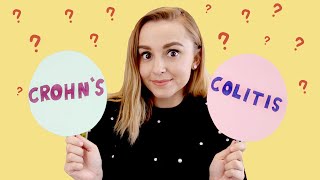 Whats the Difference Between Crohns and Ulcerative Colitis  Hannah Witton [upl. by Eintrok797]