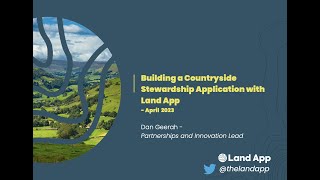 Building a Countryside Stewardship Application with Land App [upl. by Esteban]