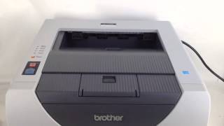 Brother HL5340D Workgroup Laser Printer [upl. by Ailelc]