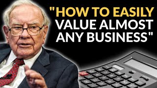 Warren Buffett The Easiest Way To Value Stocks [upl. by Ellednahc]