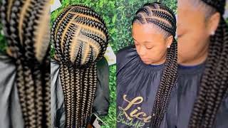 tresse africaine avec mèche [upl. by Gallager]