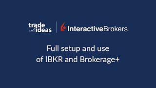 Interactive Brokers and Tradeideas setup and use [upl. by Sueddaht]