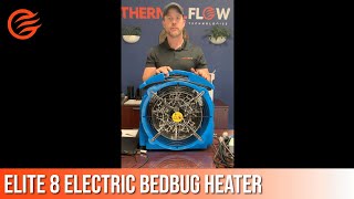 Elite 8 Electric Bedbug Heater Product Overview  Thermal Flow Technologies [upl. by Adehsor]