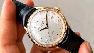 Baume Mercier Clifton MOA10194 Solid Gold 18K [upl. by Eanad668]