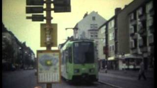 Straßenbahn in Hannover 1970erJahre Stadtteile Südstadt und Döhren [upl. by Aisayt]