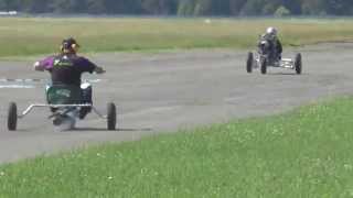 pulsejet vs turbine trike DOT2014 [upl. by Ahsinaw614]