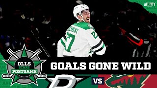 Dallas Stars outlast Minnesota Wild 21  STARS POSTGAME [upl. by Westfahl]