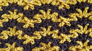 Crochet Ripple V Stitch  Right Handed Crochet Tutorial [upl. by Nosyaj]