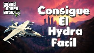 Como conseguir el Hydra facil en GTA V  Interfan [upl. by Imefulo]