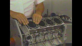 Cadillac HT4100 Engine Assembly  Service Roundtable Laserdisc [upl. by Hannaj865]