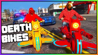 GTA 5 Roleplay DEATH BIKES DESTORY COPS  RedlineRP [upl. by Hannazus]