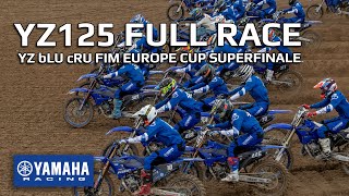 YZ125 bLU cRU Cup Superfinale FULL Race  MXoN Mantova 2021 [upl. by Winchester]