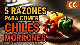 5 RAZONES para COMER CHILES MORRONES  Ciencia de la Comida [upl. by Church]