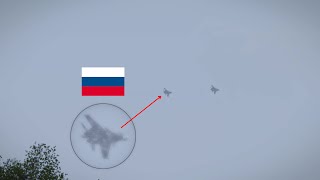 The moment a Russian Su34 bomber is shot downMilitary Simulation [upl. by Adyol204]