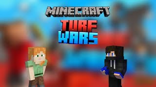 STRELE LETE NA SVE STRANE  Minecraft Turf Wars [upl. by Rooke]