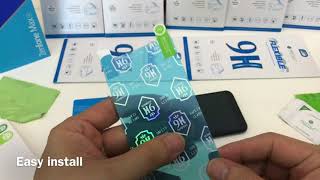 9H Flexible Nano soft Glass Protective Film  How To Install  Tutorial from BESTSUIT original [upl. by Tally878]