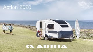 2020 Adria Action caravan product video [upl. by Nanny967]